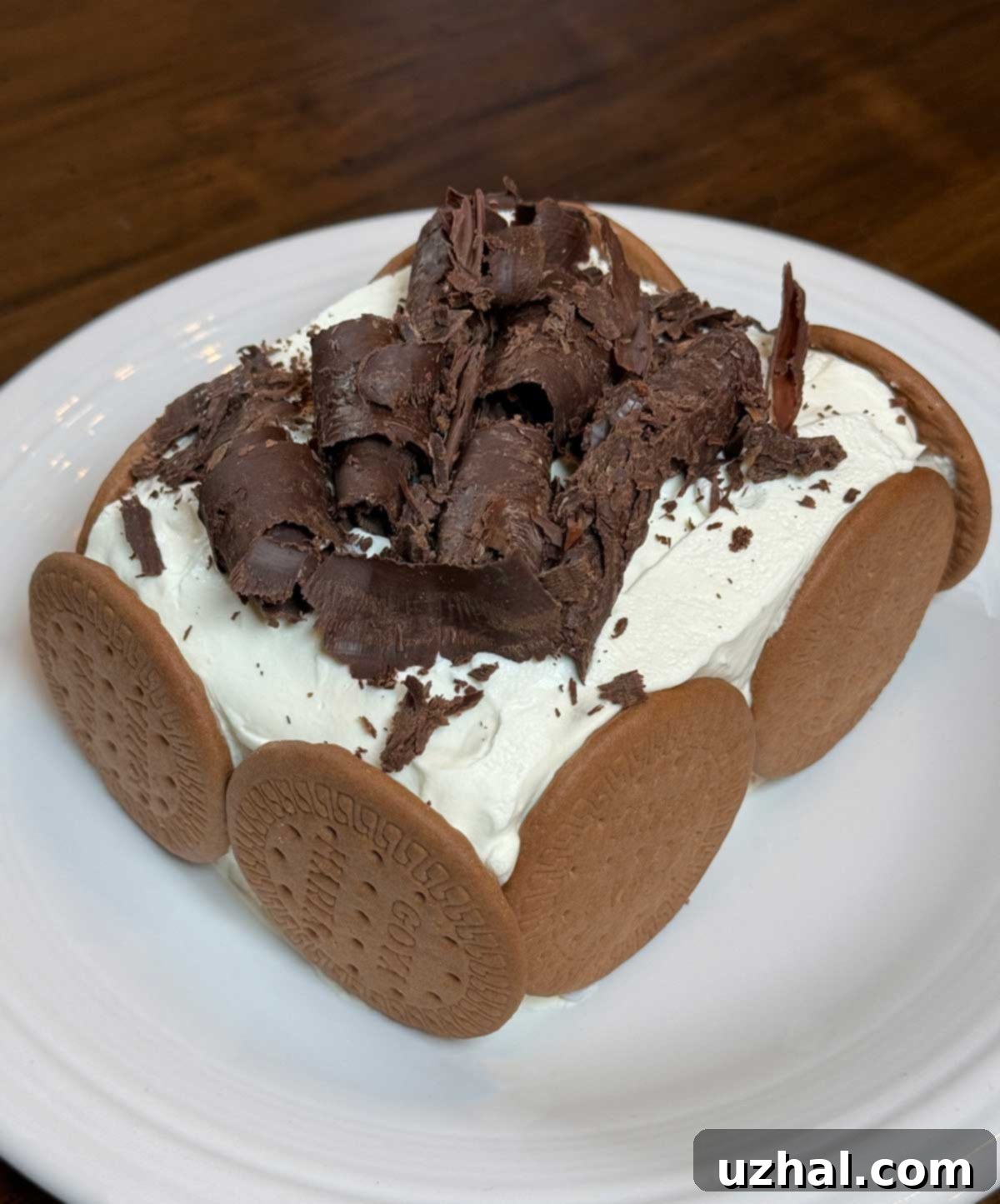 Delightful Maria Cookie Icebox Cake, a perfect no-bake treat