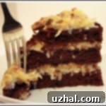 Classic German Chocolate Cake with Signature Coconut Pecan Frosting