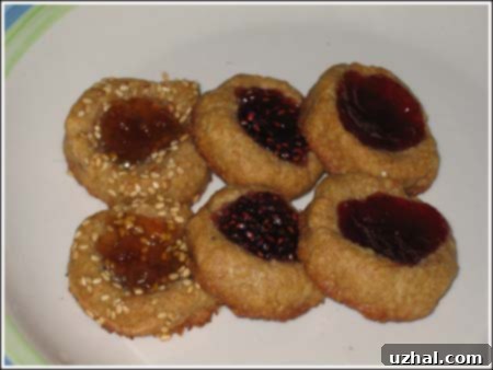 Whole Foods Thumbprint Cookies
