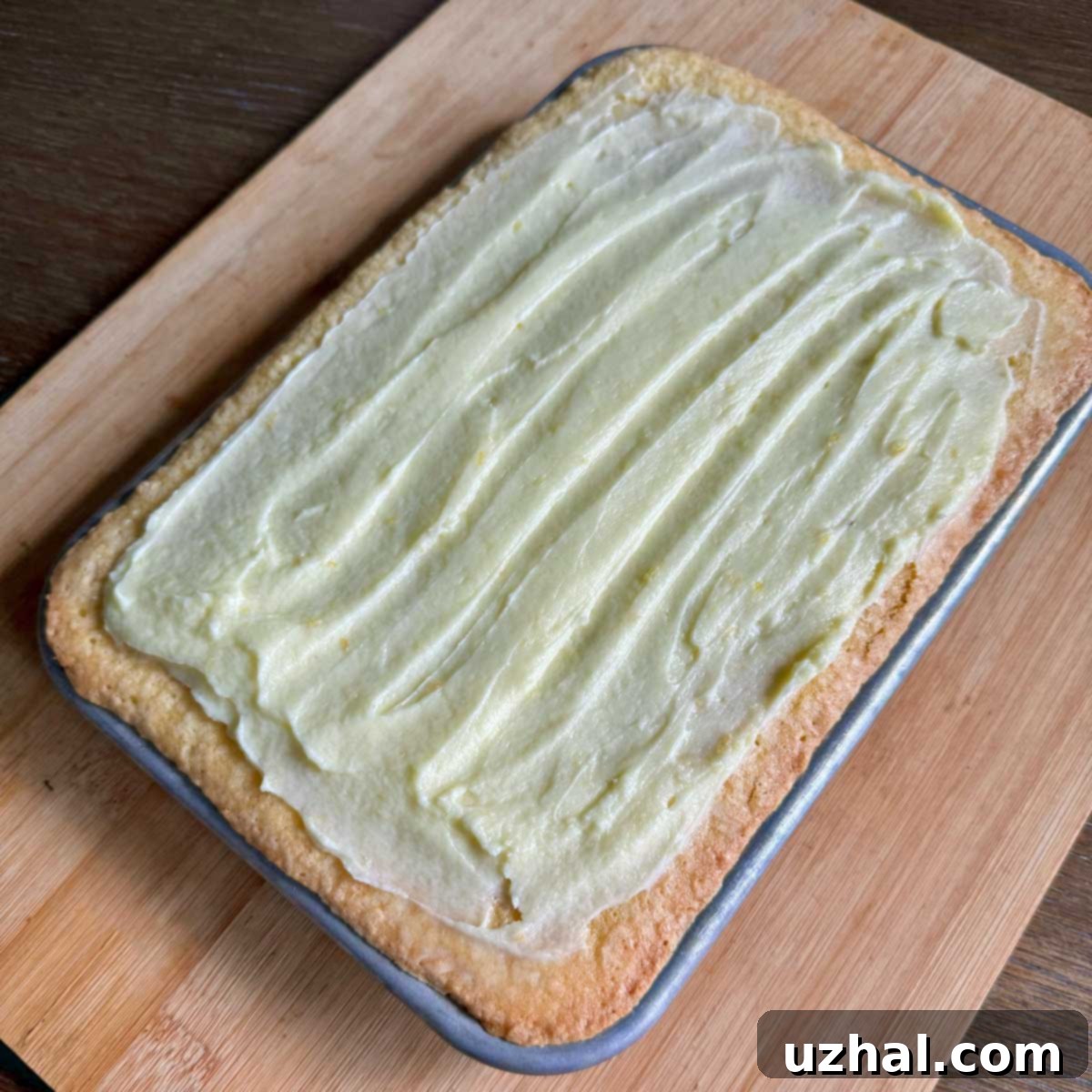 Mini Lemon Sheet Cake