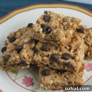 Sweet & Salty Peanut Butter Granola Bars