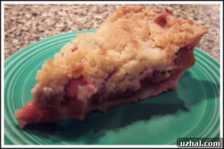 rhubarb pie recipe