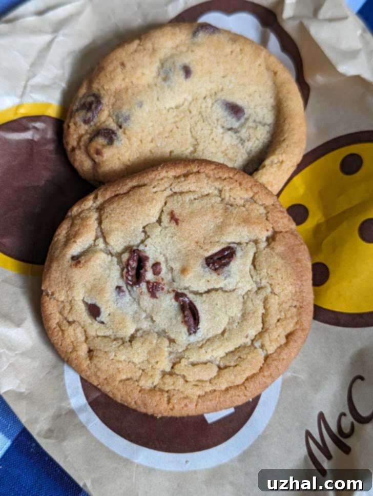McDonald's Chocolate Chip Cookies