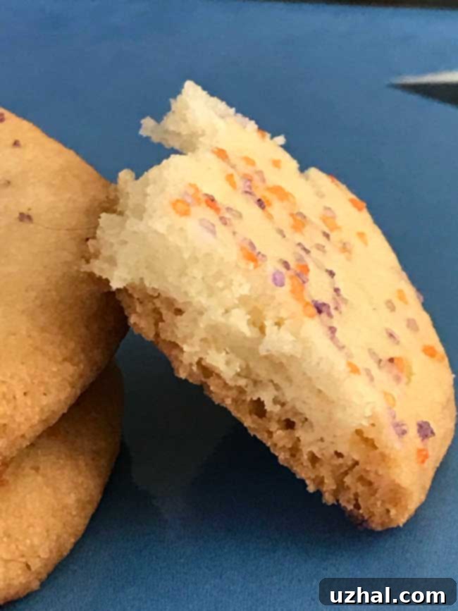 Crisp Sugar Cookies with Sprinkles