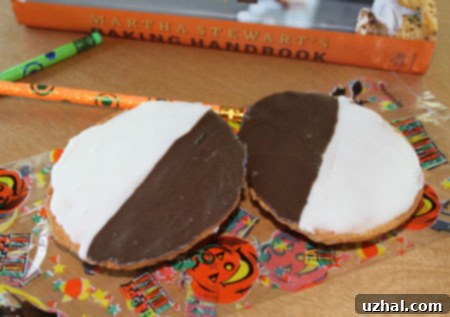 Martha Stewart's Black and White cookies