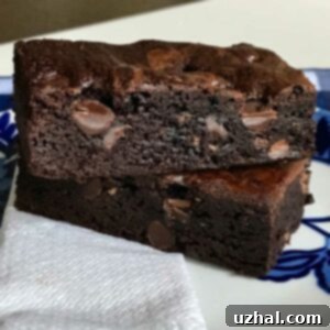 Delicious Fudgy Whole Wheat Brownies, baked to perfection and ready to be enjoyed