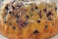 Morning Bliss: Gluten-Free Berry Cherry Coffee Cake