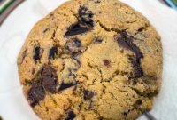 Giant, Gooey Chocolate Chunk Air Fryer Cookies