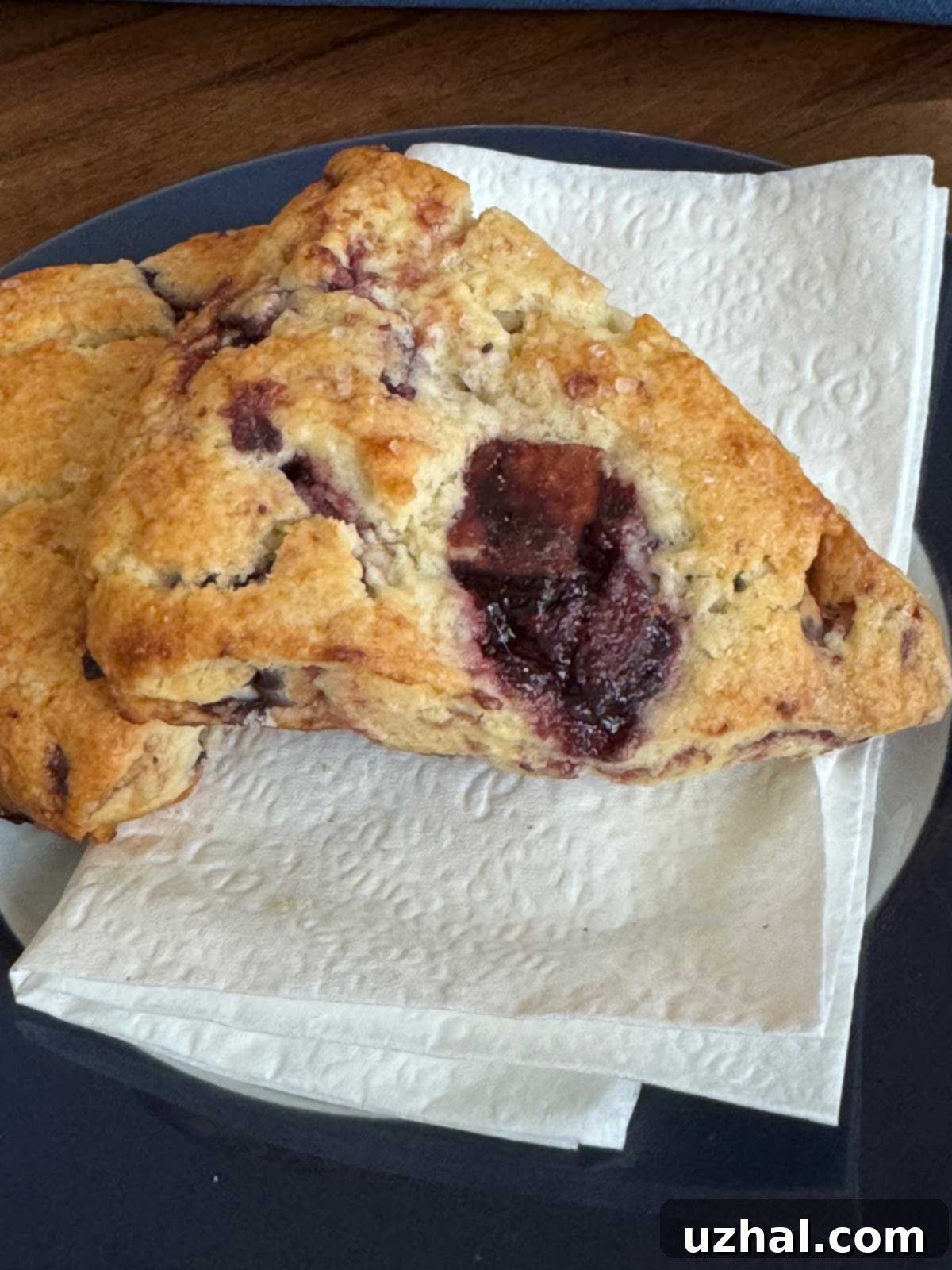 Leftover frozen fruit pie scones recipe