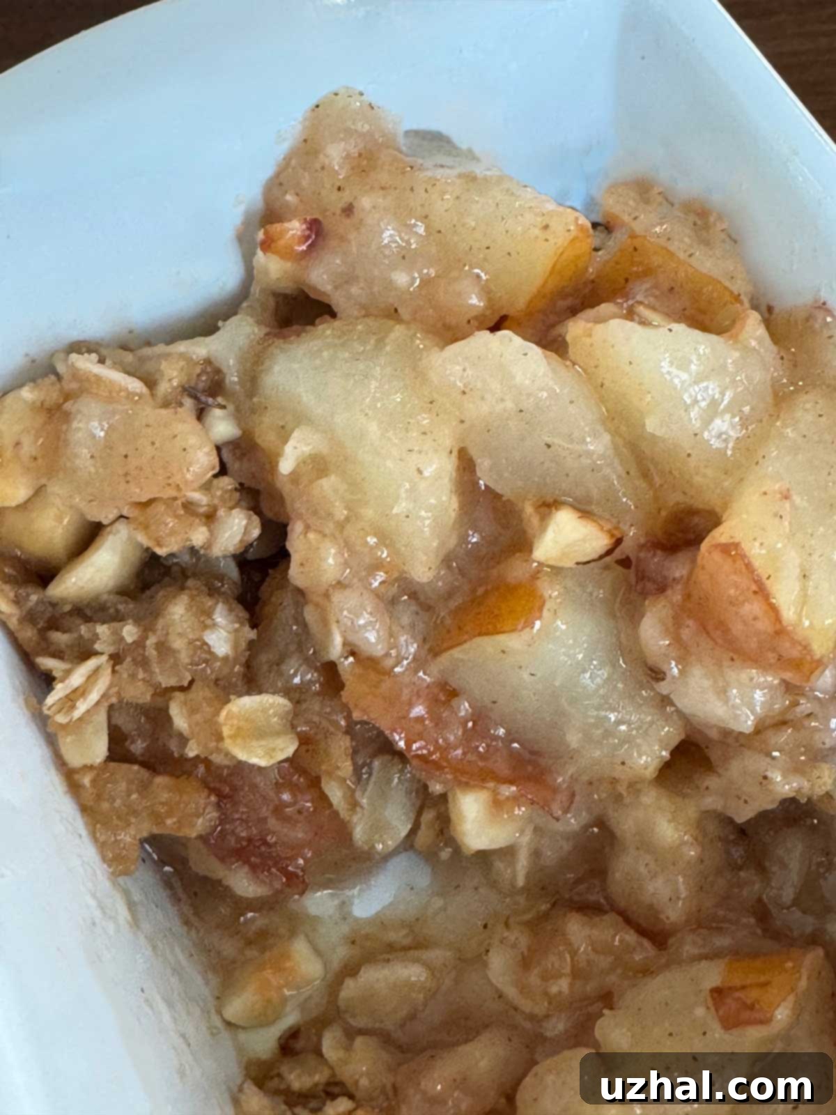 Small-Batch Pear Crumble 2 Small Batch Pear Crisp Ready to Bake