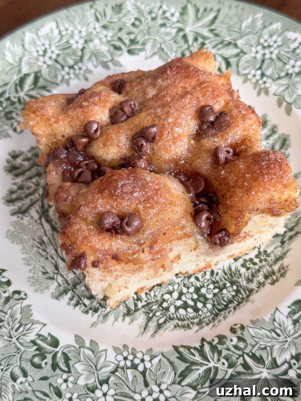 Cardamom Bun Cake recipe with instant potato flakes and butter. Wrinkled top.