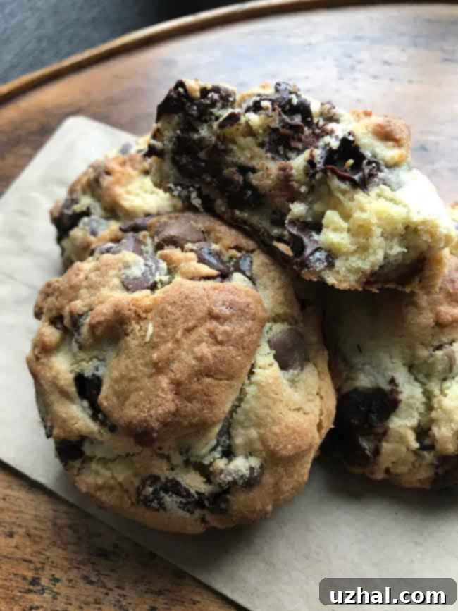 Roasted Flour Chocolate Chip Cookies