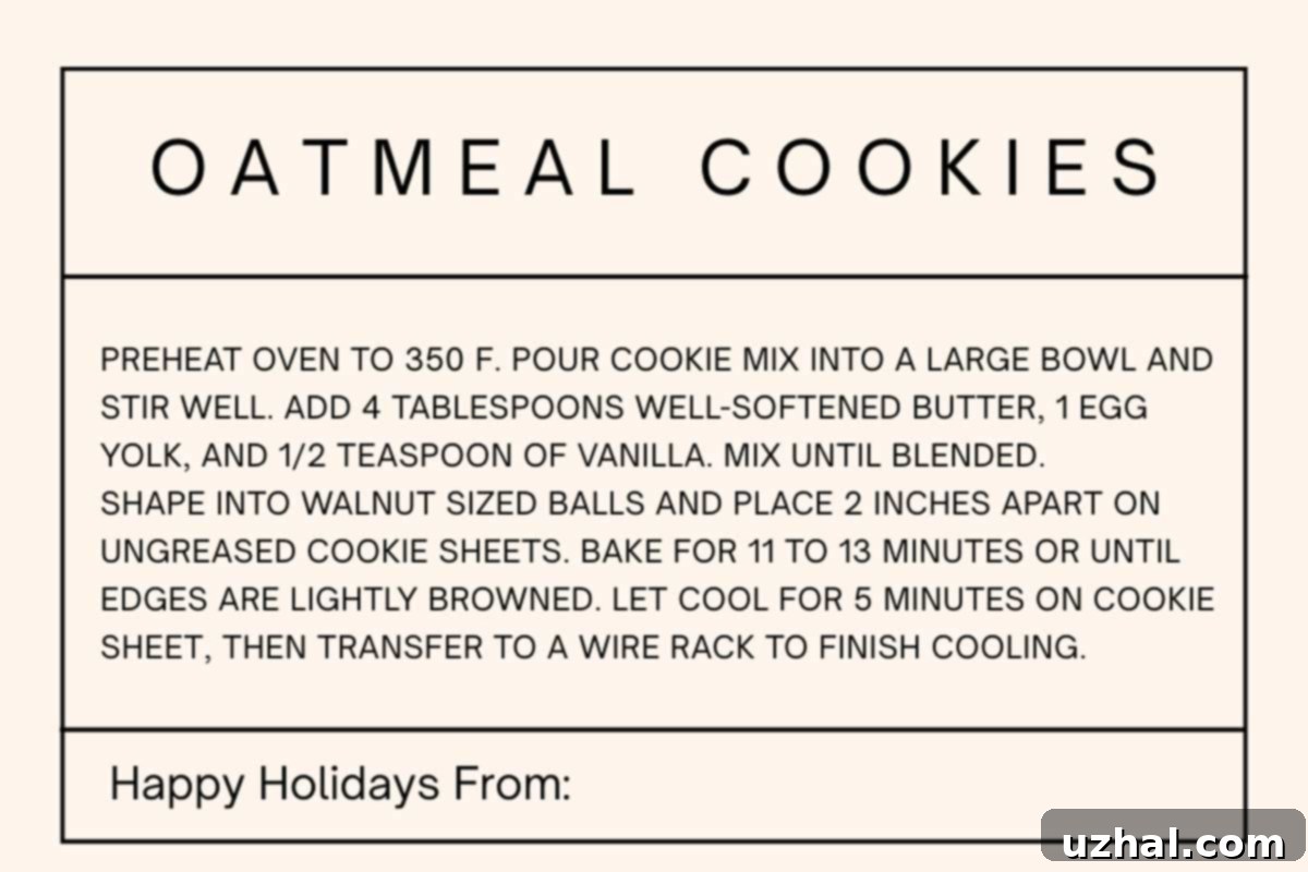 Ingredients layered in a mason jar for oatmeal cookie mix