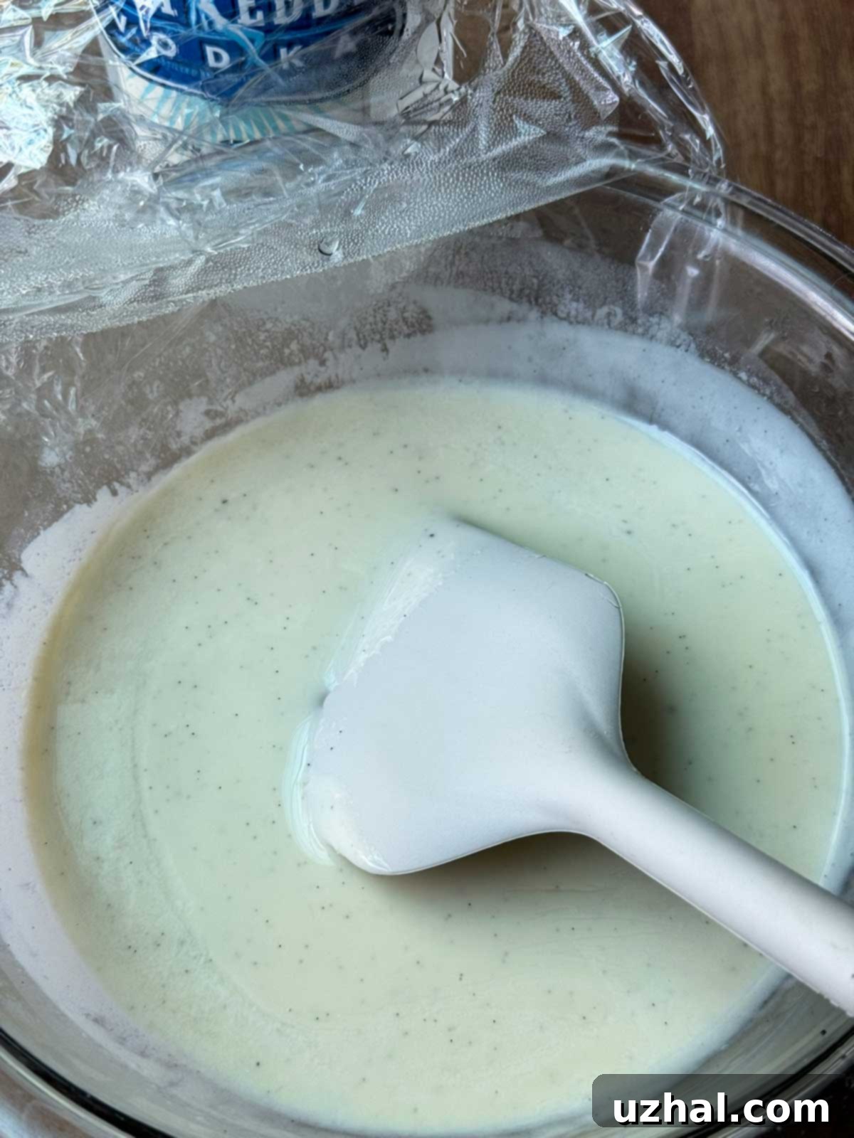 Allulose-Sweetened Vanilla Ice Cream 7 Add Vodka Right Before Churning Ice Cream